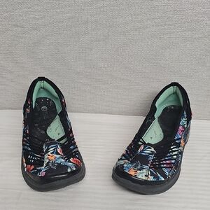 BZEES FLORAL SLIP ON CASUAL SHOES BFPM-05-017